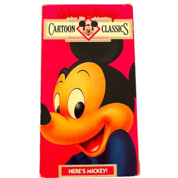Walt Disney’s Cartoon Classics VHS Tape: “Here’s Mickey!” Volume 1. - Picture 1 of 8